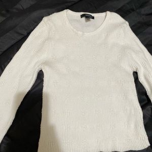 Forever 21 off white long sleeve